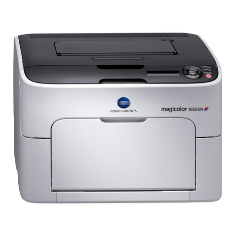 Konica Minolta magicolor 1650EN User manual