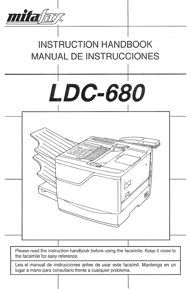 Mita LDC-680 Instruction handbook
