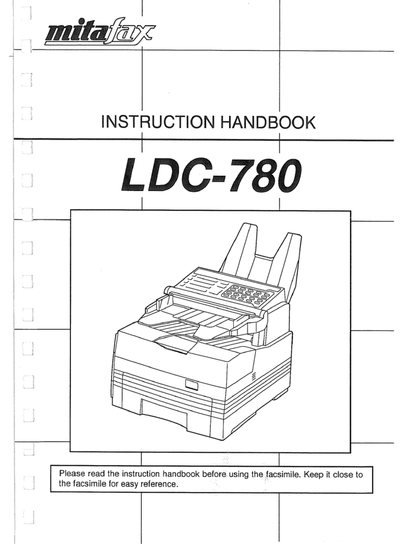 Mita LDC-780 Instruction handbook