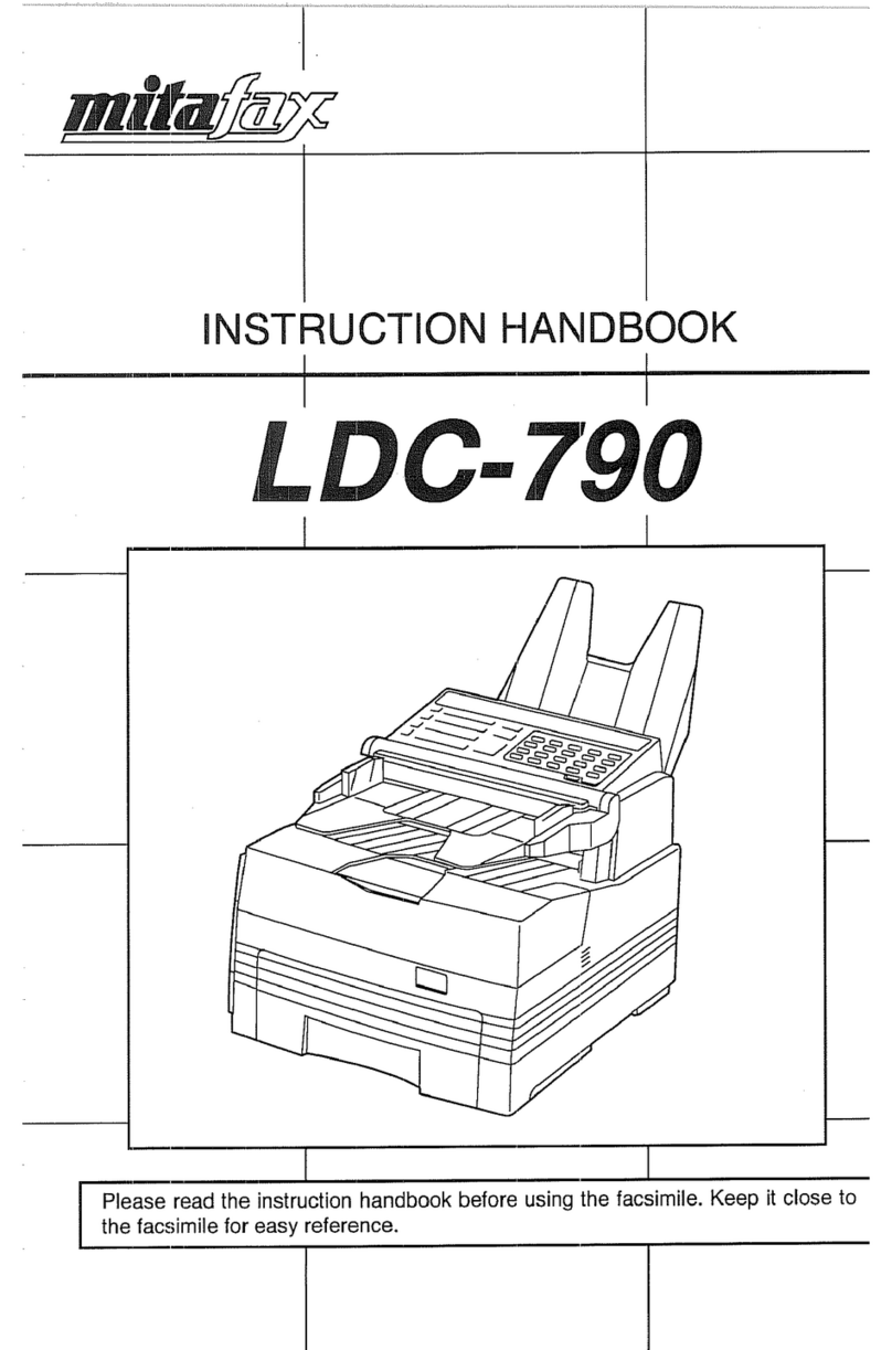 Mita LDC-790 Instruction handbook