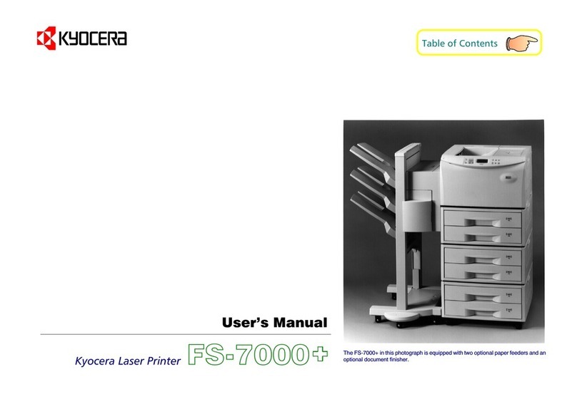 Kyocera FS-7000+ User manual
