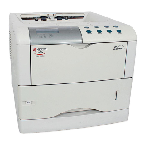 Kyocera Mita Ecosys FS-1800+ User manual