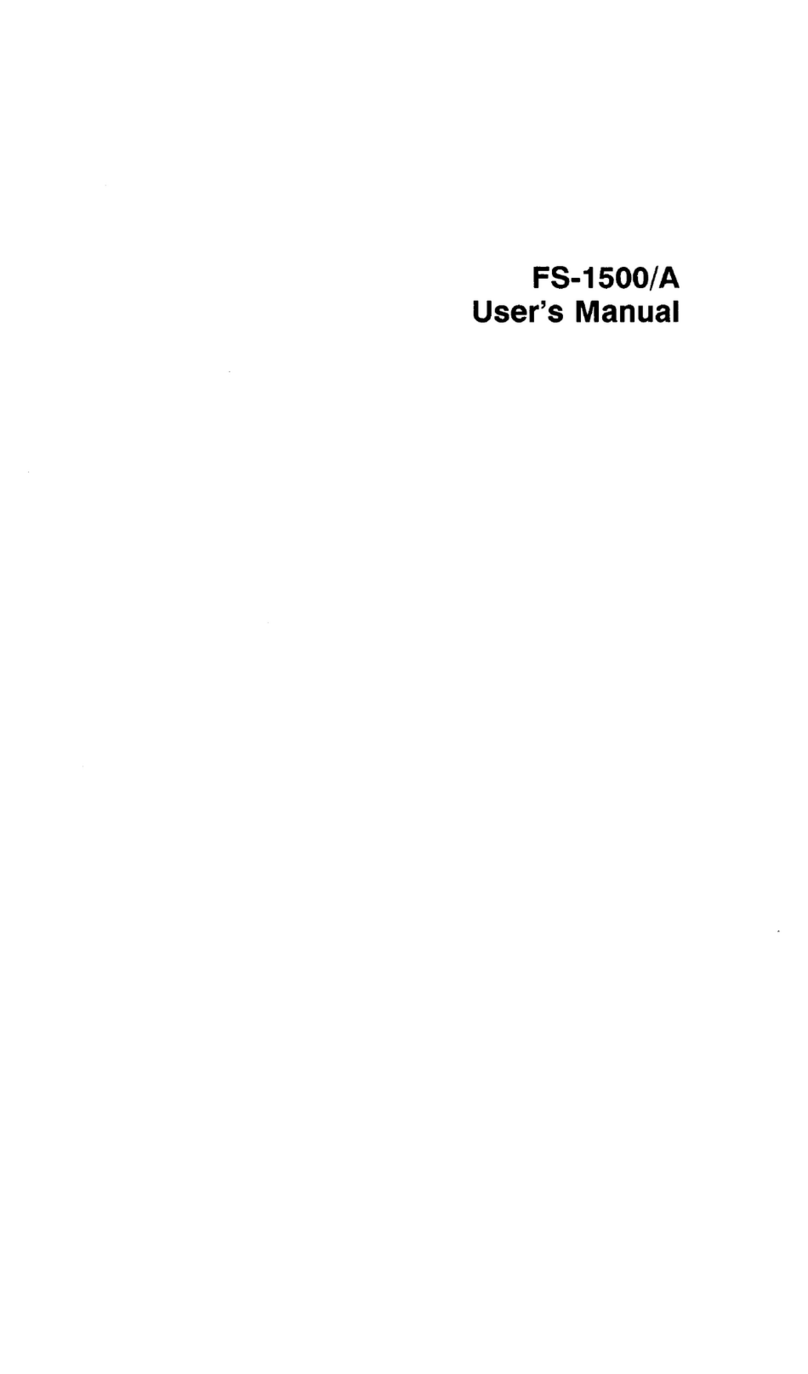 Kyocera FS-1500 User manual