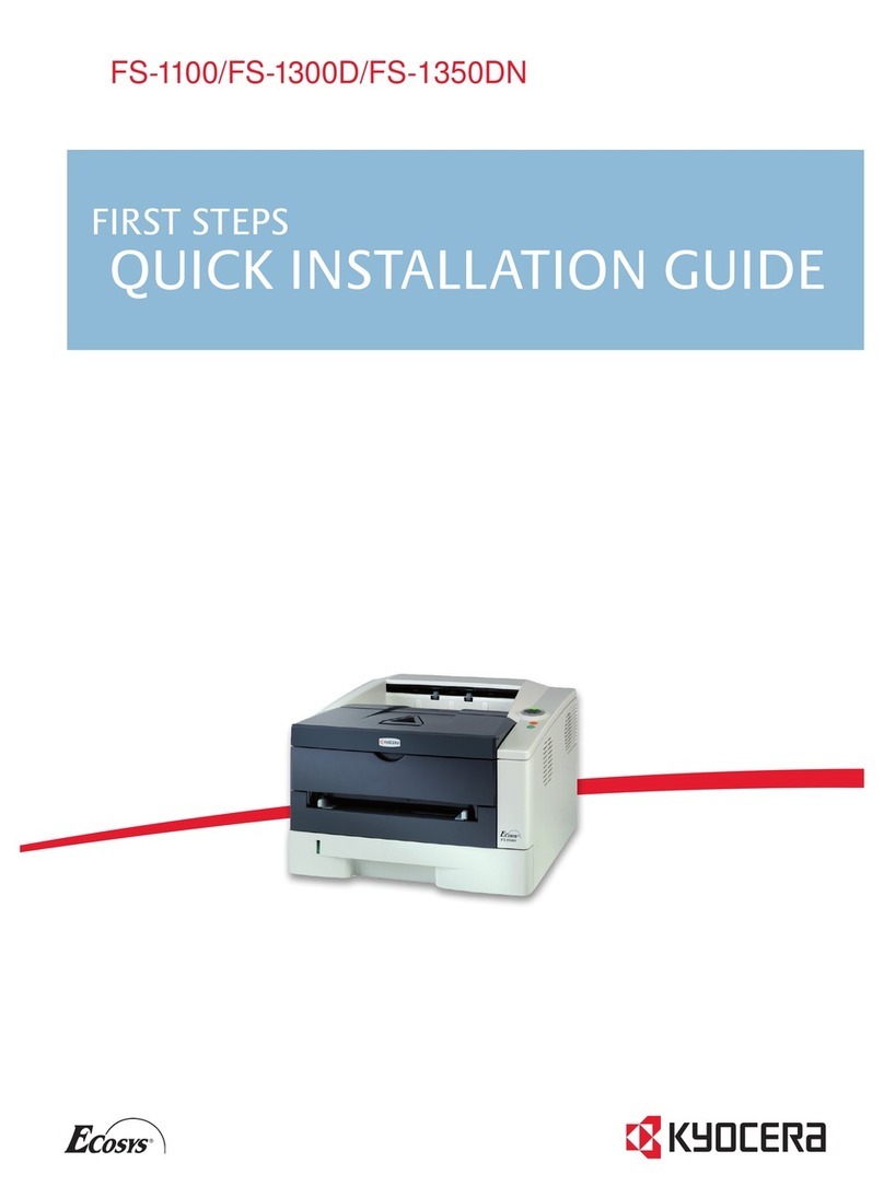 Kyocera FS-1300D User manual