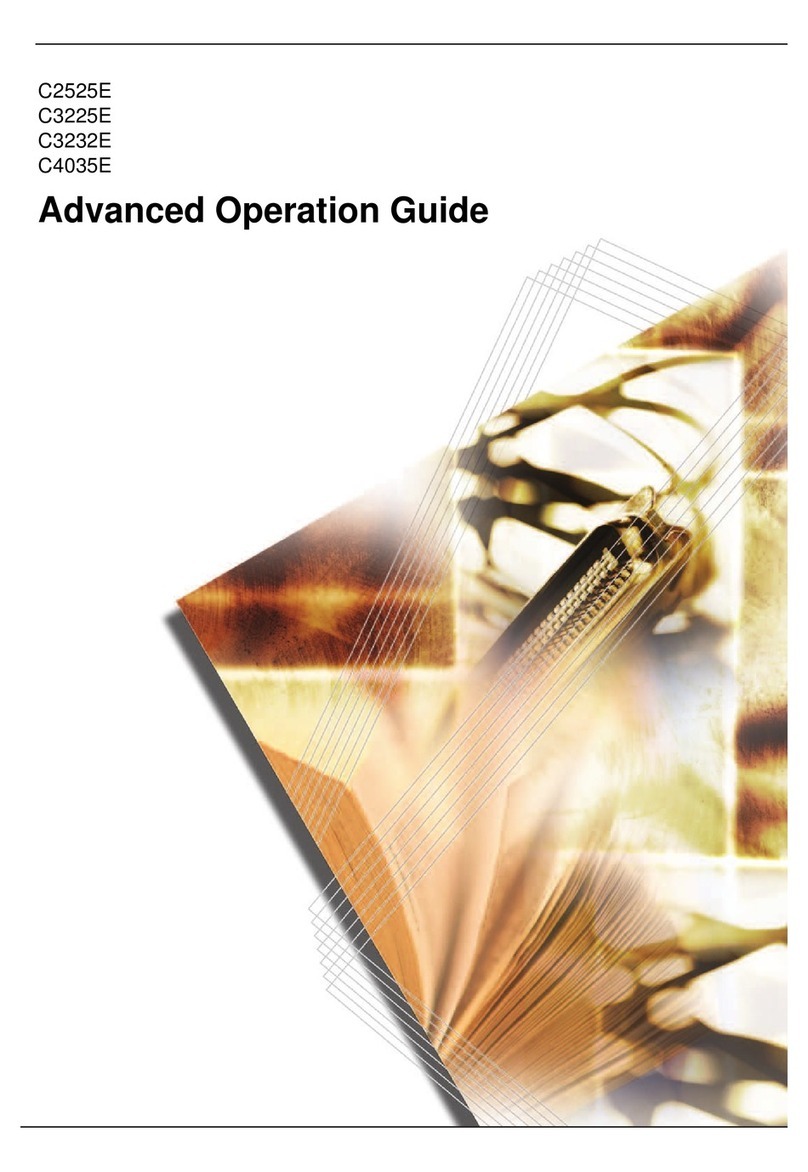 Kyocera KM-C2525E User manual
