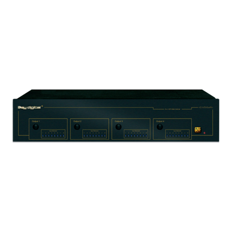 Key Digital KD-MSW8X4Pro operating instructions