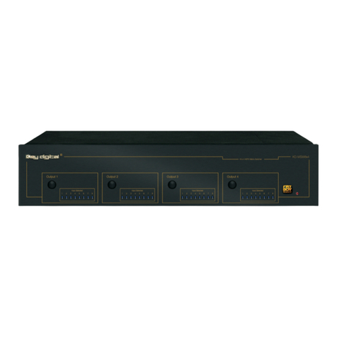 Key Digital KD-MSW8X4 User manual
