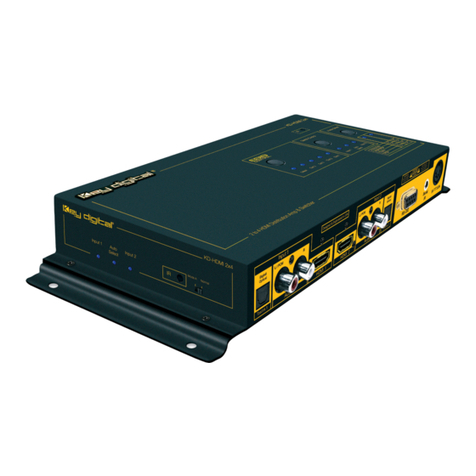 Key Digital Chroma KD-HDMI2X4P User manual Key Digital Chroma KD-HDMI2X4P User manual