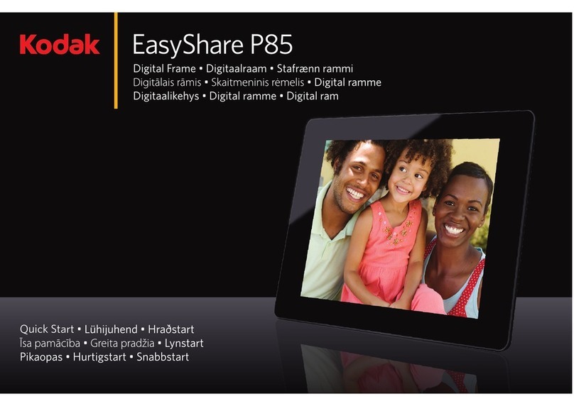 Kodak EASYSHARE P85 User manual