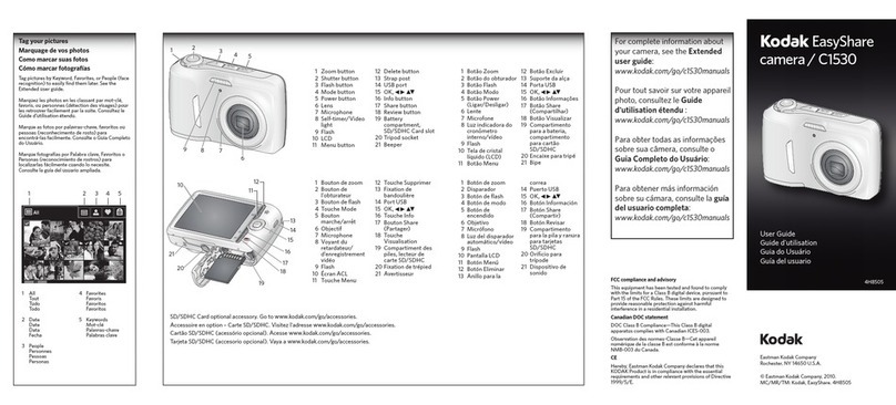 Kodak EASYSHARE C1530 User manual