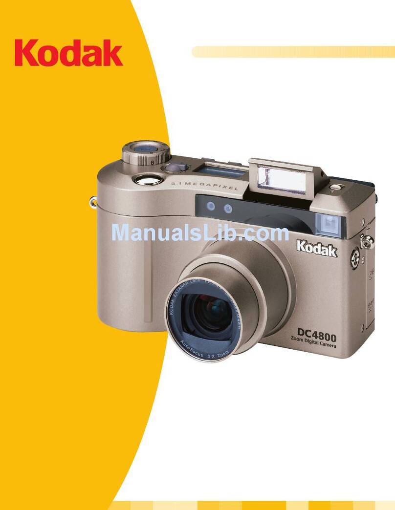Kodak DC4800 - 3.1MP Digital Camera User manual