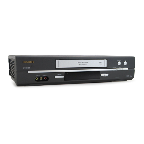 Hitachi VT-FX665A User manual Hitachi VT-FX665A User manual