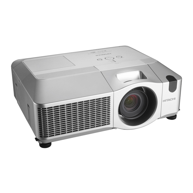 Hitachi CP-X505 series Technical Document