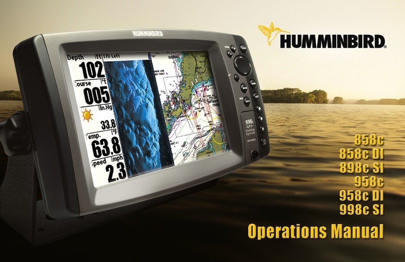Humminbird 958c DI Combo User manual Humminbird 958c DI Combo User manual