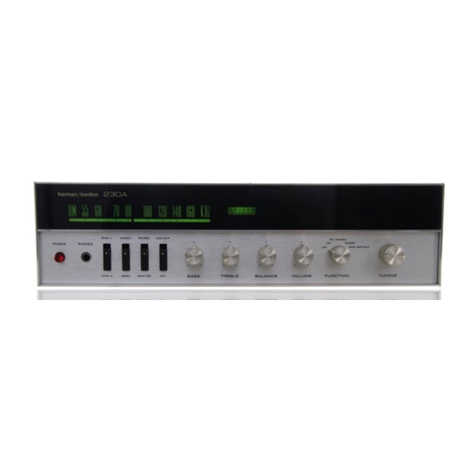 Harman Kardon 230A User manual