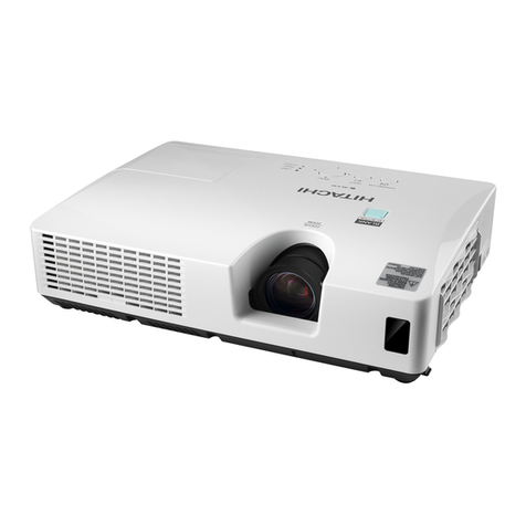 Hitachi CP-RX82Z User manual – operating guide