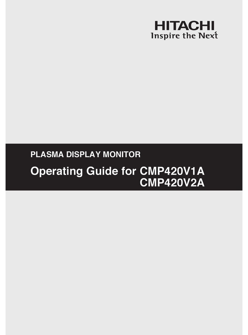 Hitachi CMP420V1A User manual