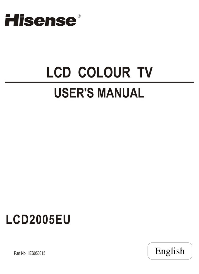 Hisense LCD2005 User manual