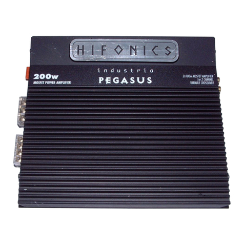 Hifonics Industria Triton user guide