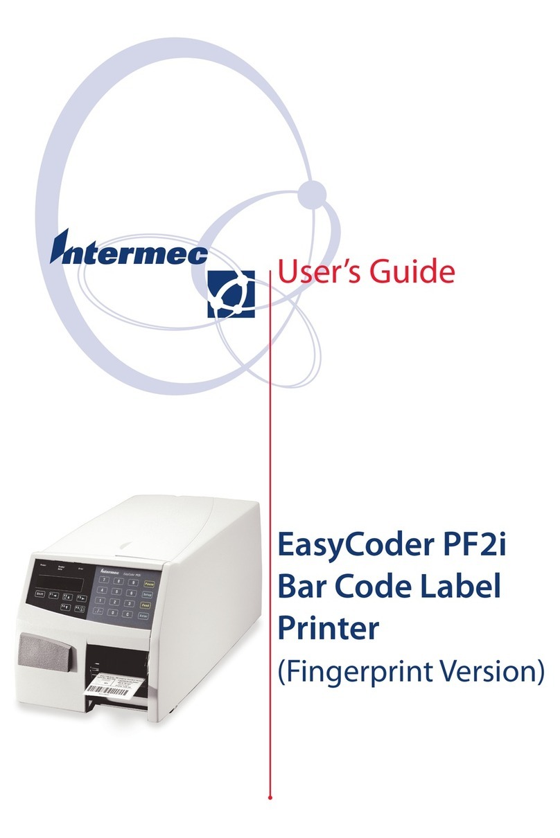 Intermec EasyCoder PF2i User manual