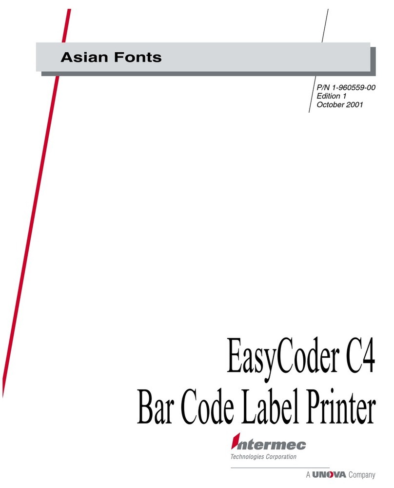Intermec EasyCoder C4 Manual