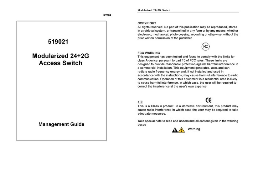 Intellinet 519021 Programming manual Intellinet 519021 Programming manual