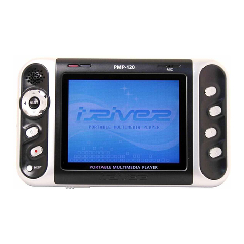 IRiver PMP-120 instruction manual