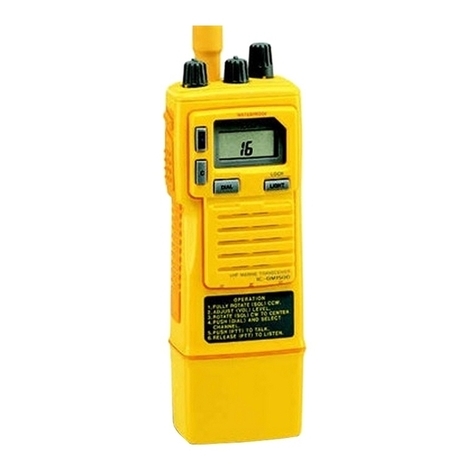 Icom IC-GM1500 instruction manual