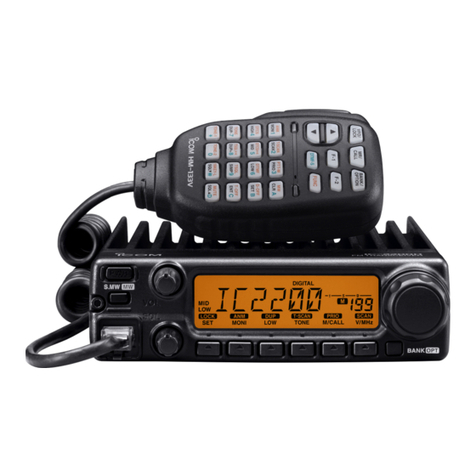 Icom IC-2200H User manual