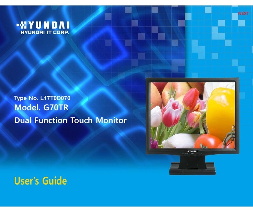 Hyundai G70TR User manual