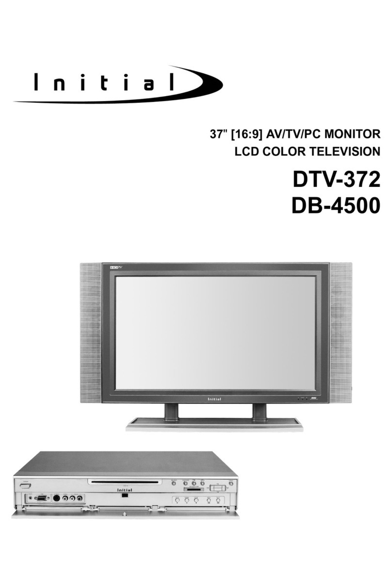 Initial DTV-372 User manual