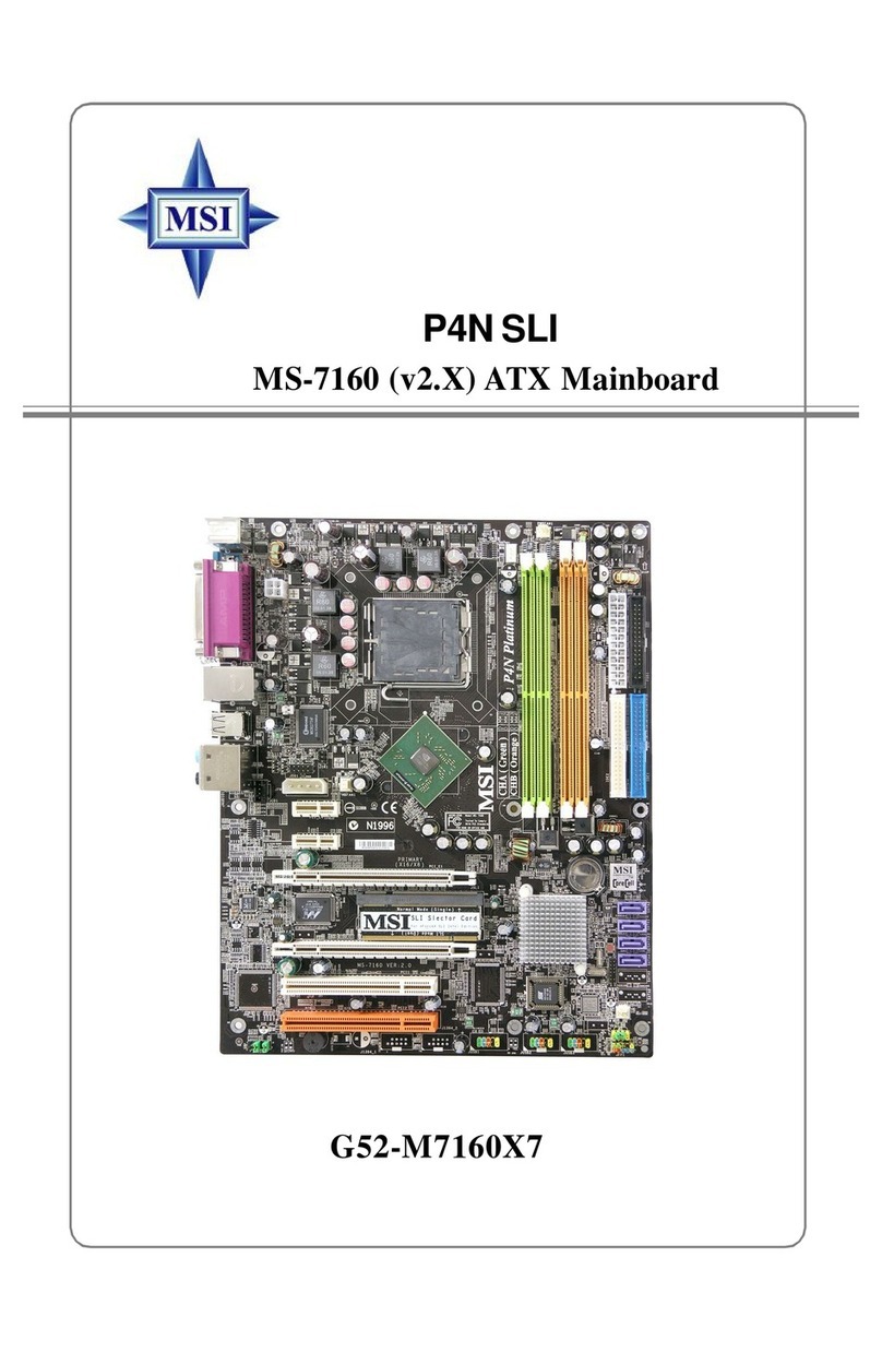 MSI MS-7160 User manual