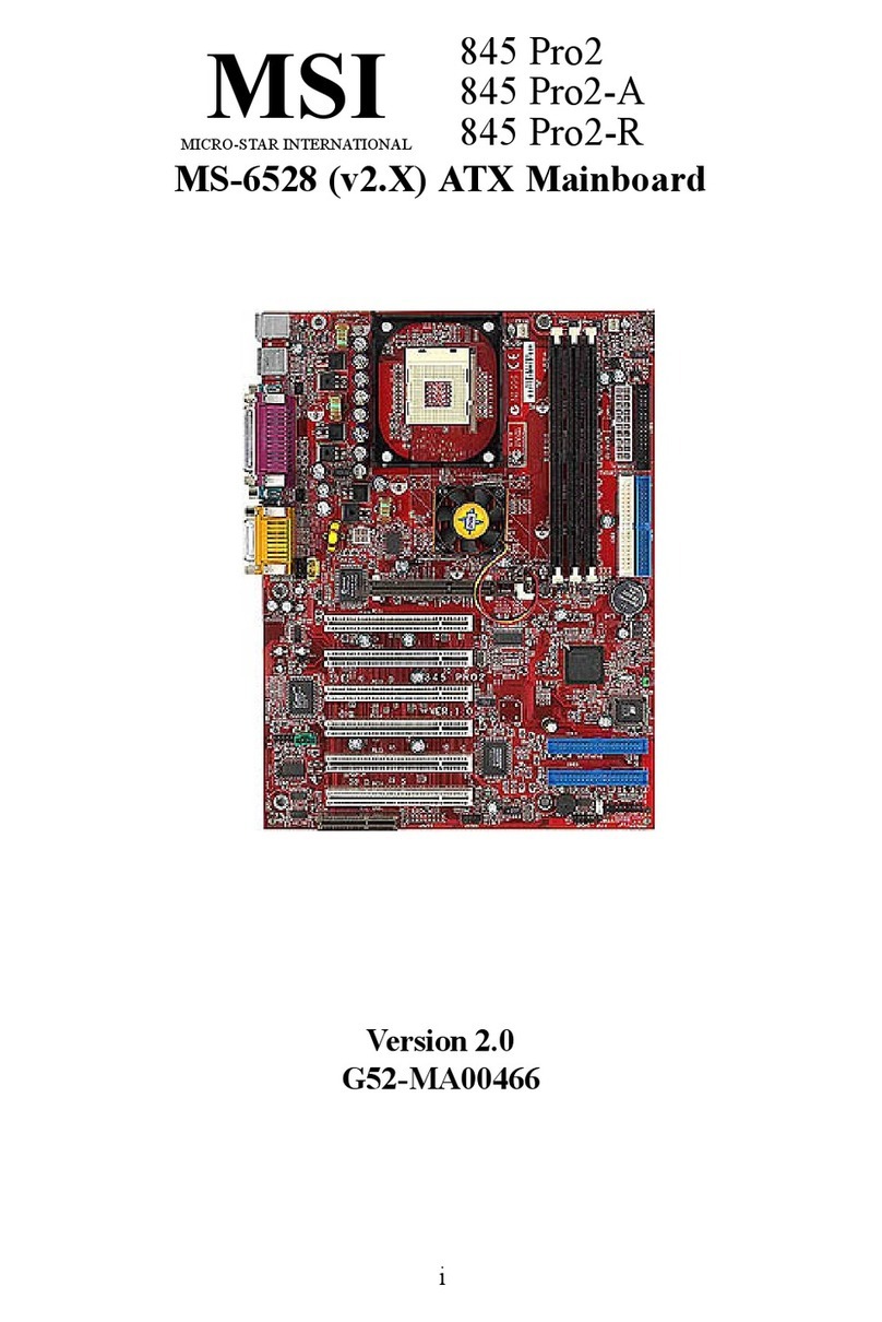 MSI MS-6528LE User manual