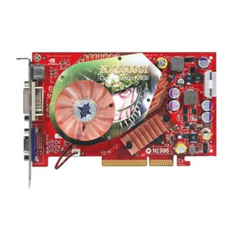 MSI NX6600-VTD128 User manual