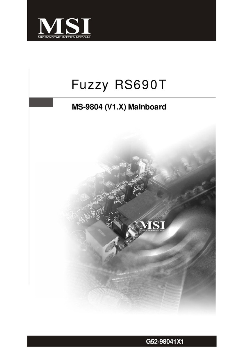 MSI MS-9804 user guide