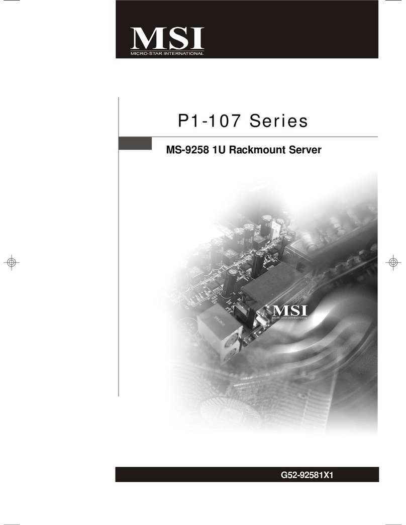 MSI MS-9258 User manual