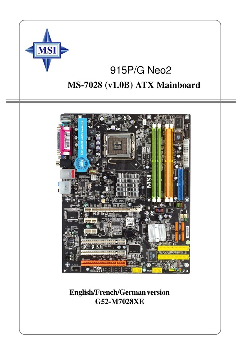 MSI 915P Neo2 user guide