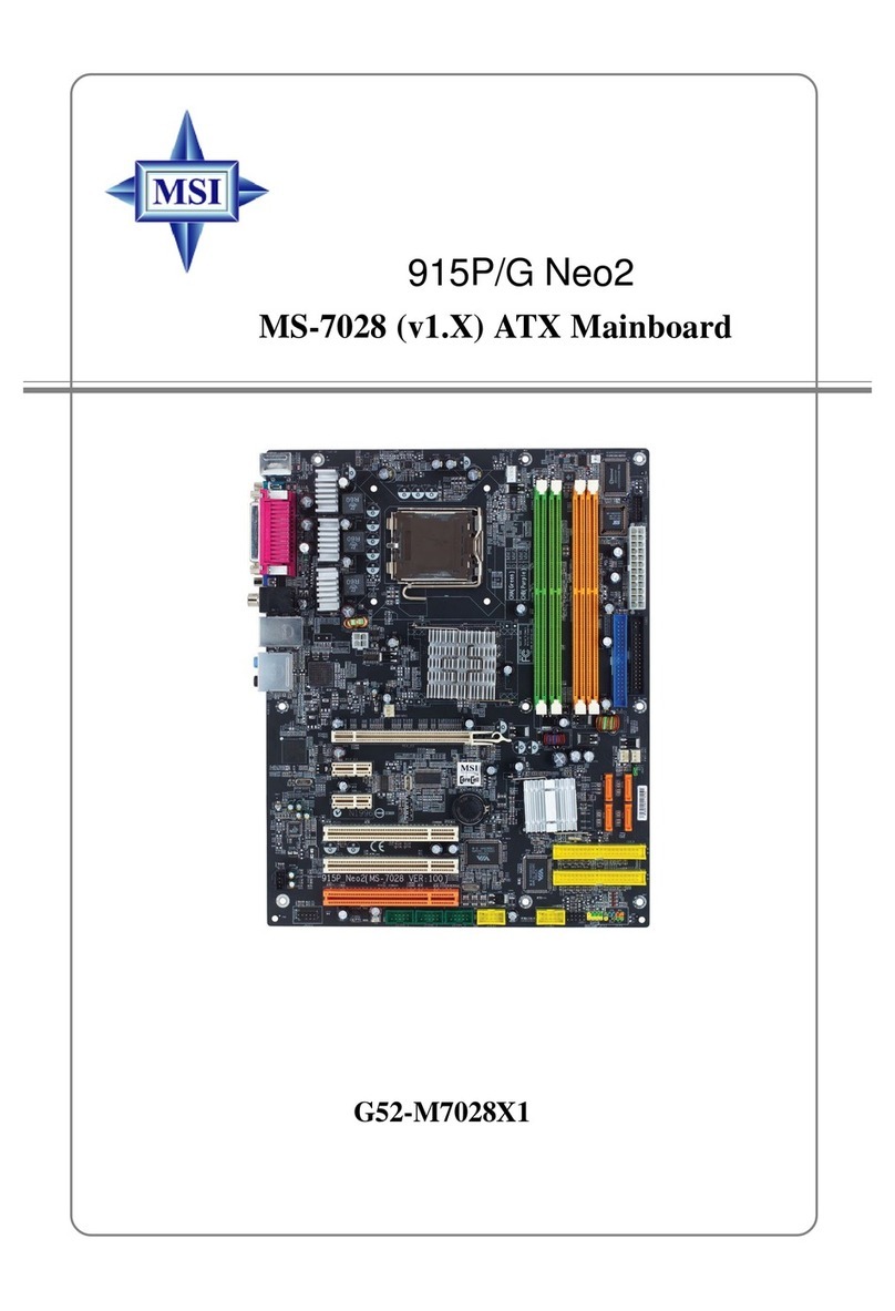 MSI 915G Neo2-FR user guide