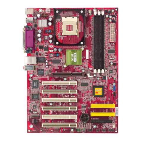 MSI 648 Max User manual MSI 648 Max User manual
