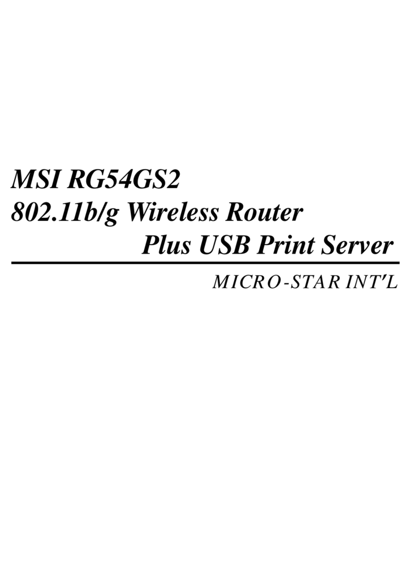 MSI RG54GS2 User manual MSI RG54GS2 User manual