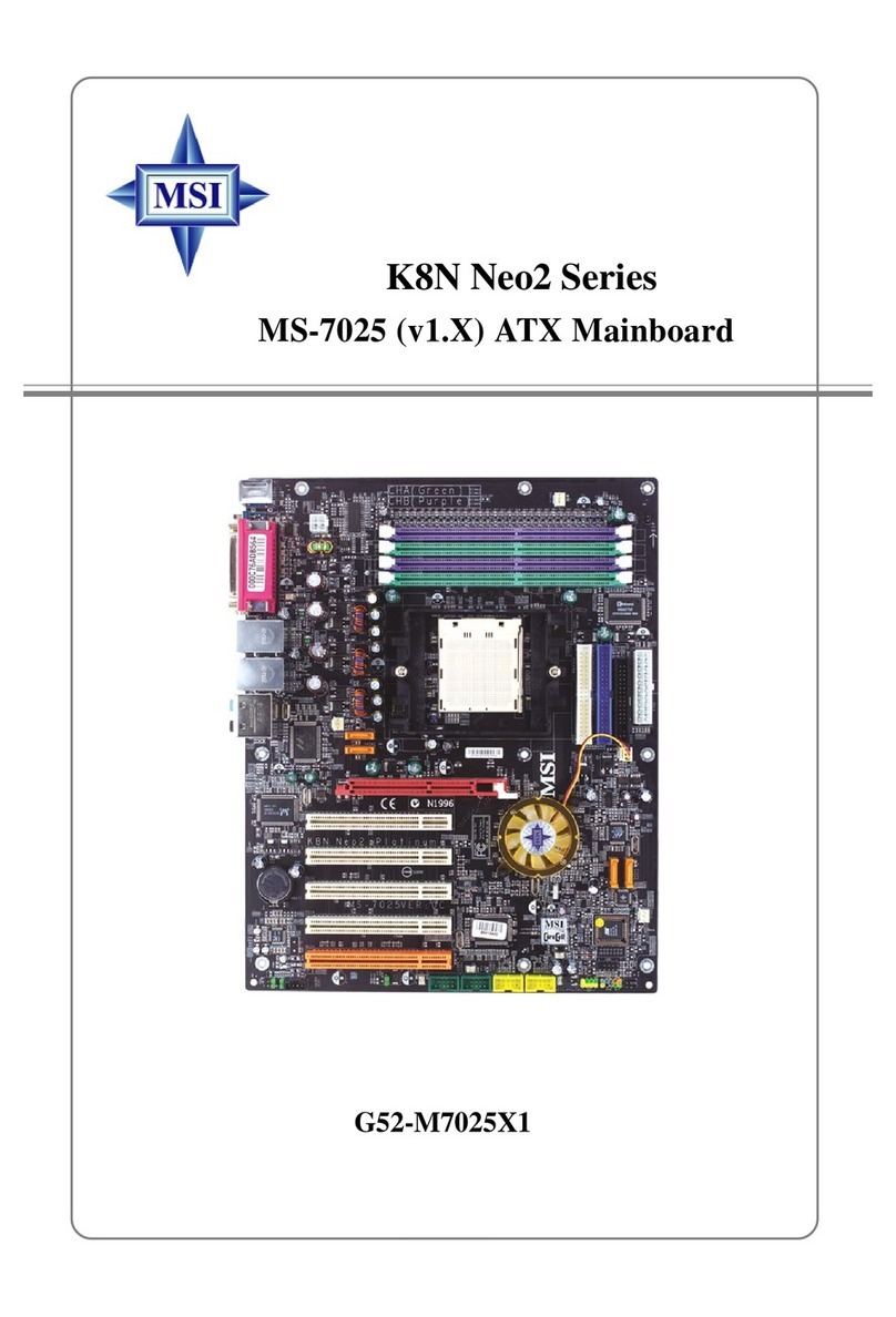 MSI K8N Neo2-F User manual