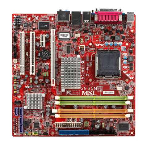 MSI G965MDH Series User manual