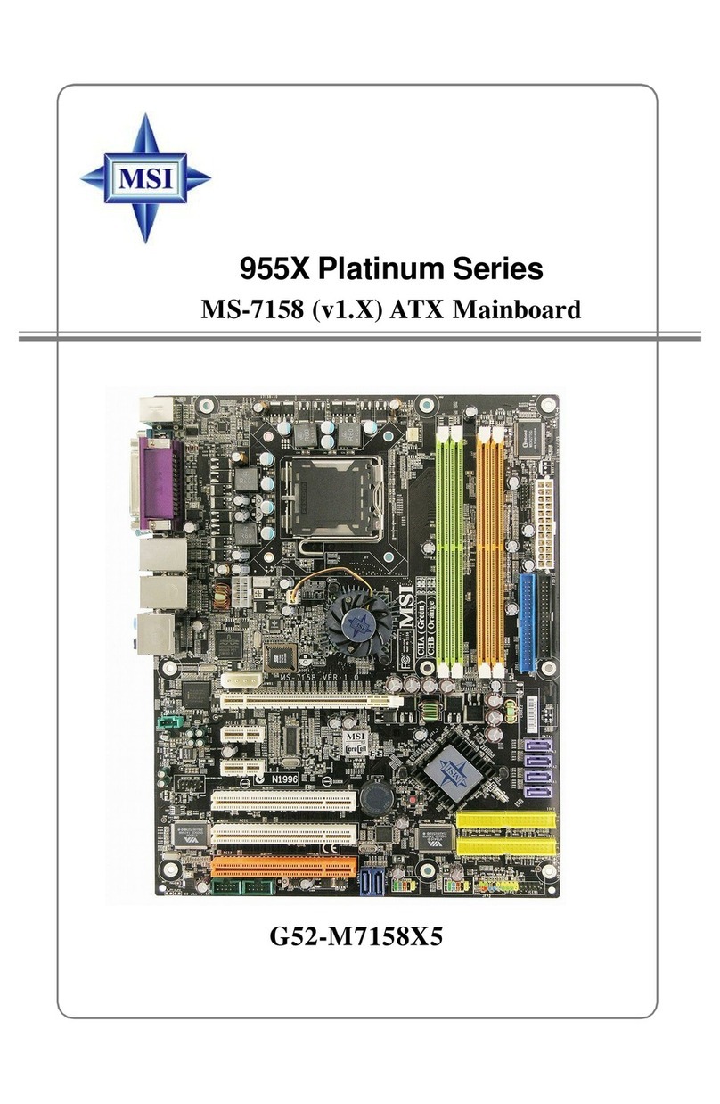 MSI 955X Platinum user guide