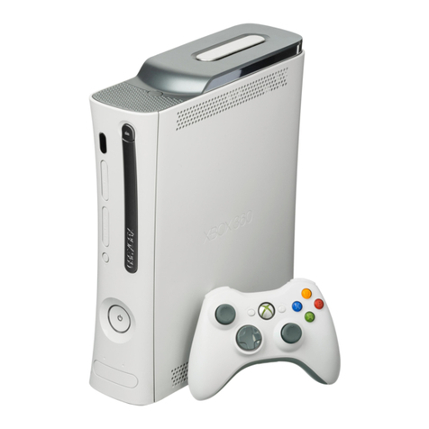 Microsoft Xbox 360 Pro User manual