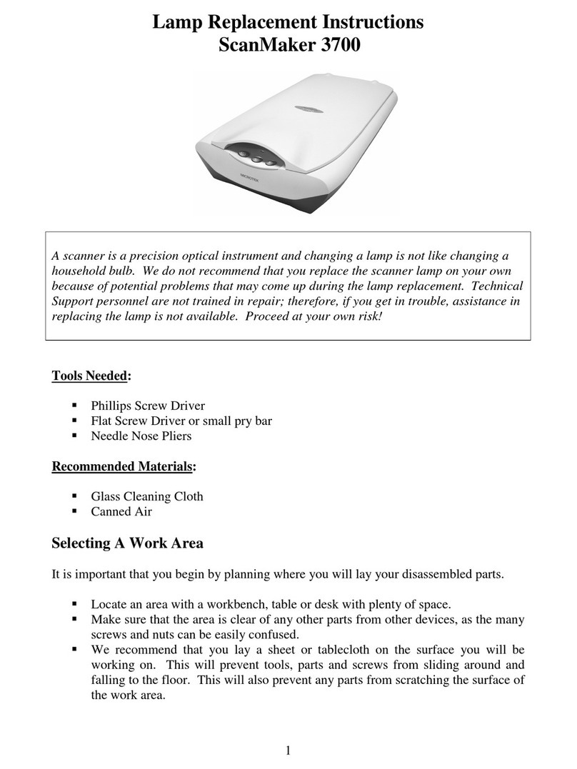 Microtek ScanMaker 3700 Manual