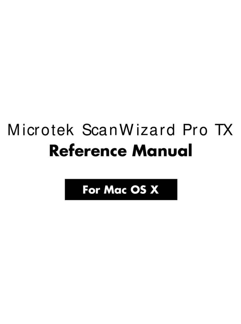 Microtek ScanMaker 8700 Pro User manual