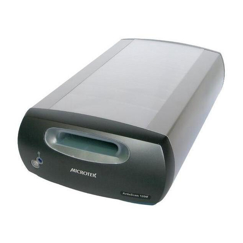 Microtek ArtixScan 120tf User manual