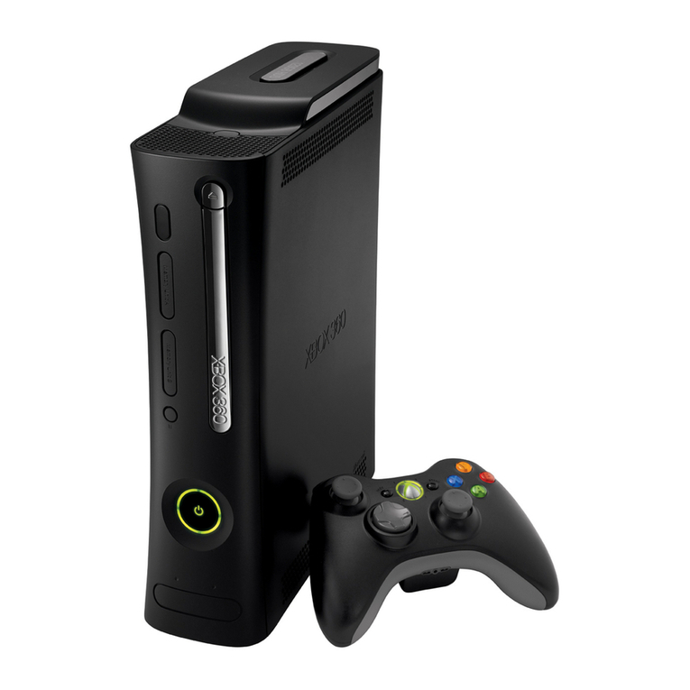 Microsoft Xbox 360 Elite User manual