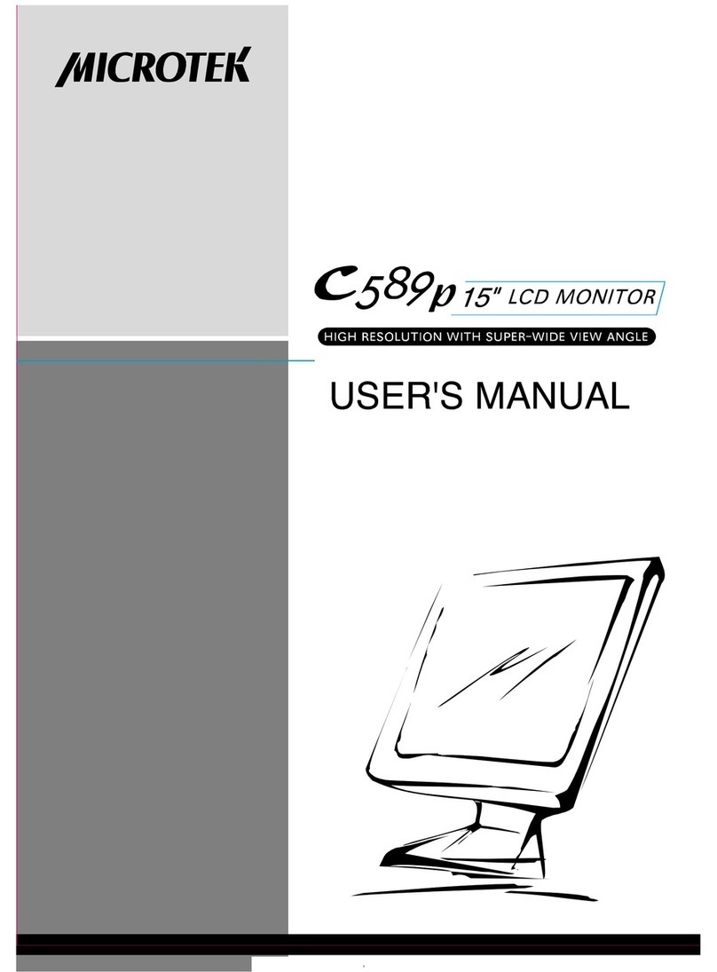 Microtek C589P User manual