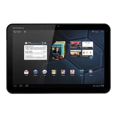 Motorola Xoom 32GB User manual